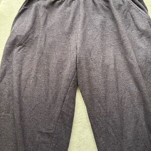 💚3/$25 Woman Within Charcoal Sweat Pants